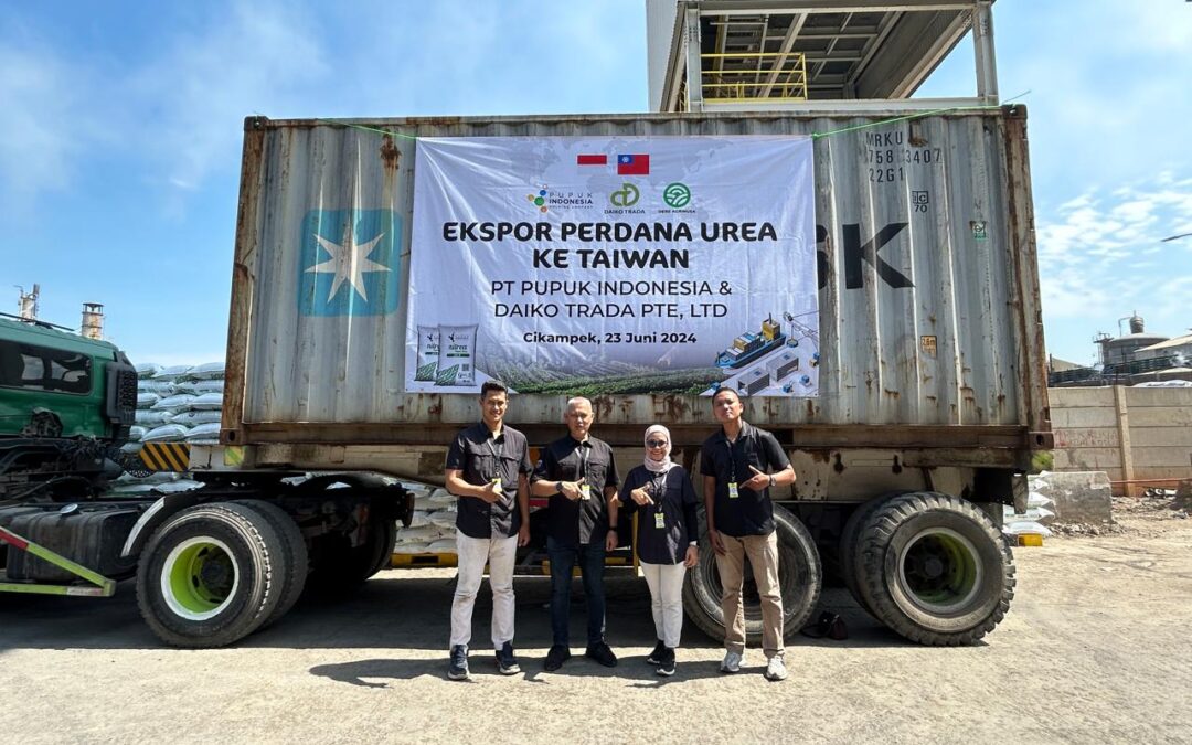 Ekspor Pupuk Urea Tujuan Taiwan sebagai pengembangan market dari produk PT Pupuk Indonesia
