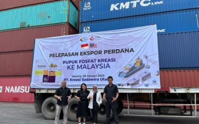 Ekspor Pupuk Fosfat Kreasi Tujuan Malaysia
