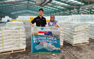 Ekspor Kembali Pupuk Urea Tujuan Autralia sebagai Distributor PT Pupuk Indonesia